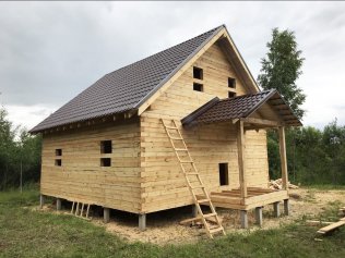 Строительство дома из бруса в Костроме