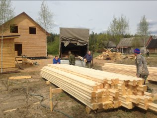 Строим дома из бруса в Нижнем Новгороде