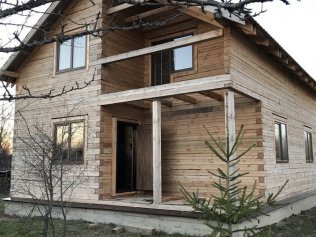 Деревянный дом из бруса в Ивановской области